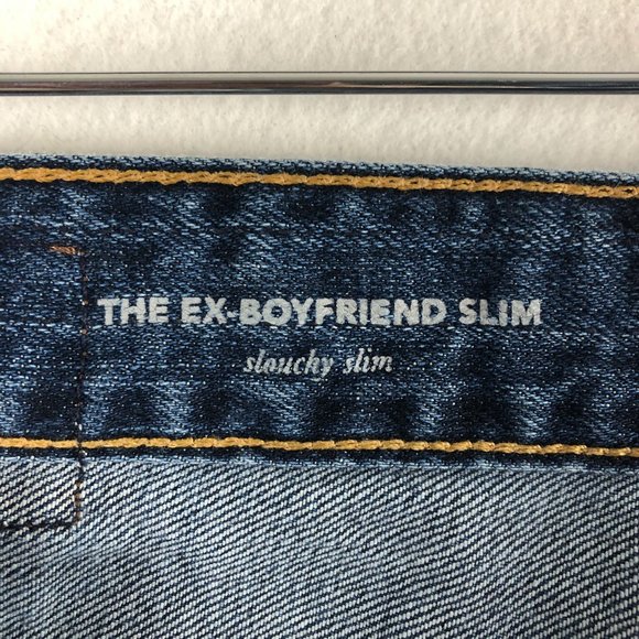 Adriano Goldschmied Women's Size 24R The Ex-Boyfriend Slim Slouchy Slim Jeans - Picture 9 of 11